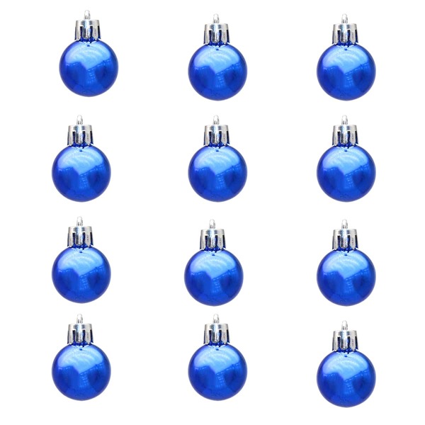 

12pcs Christmas Ball Ornament, Blue