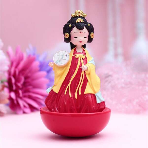 

1pc Figure Design Tumbler Decoration, Multicolor