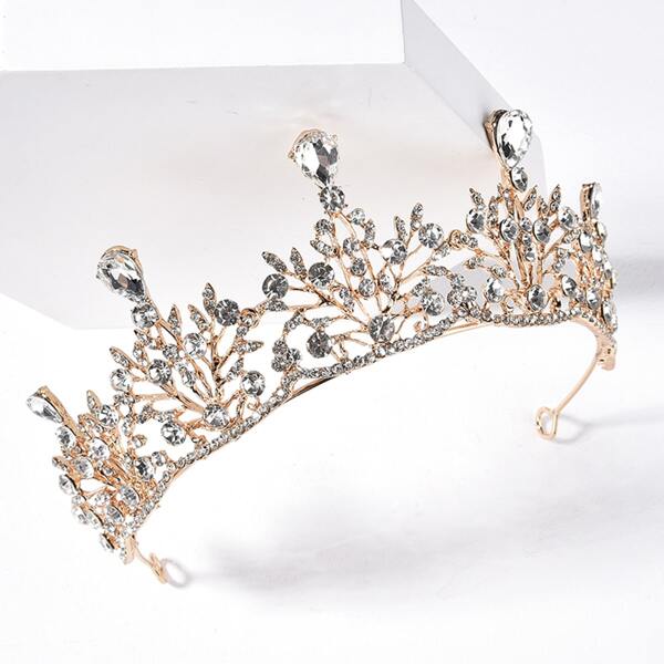 

Rhinestone Hair Hoop, Gold