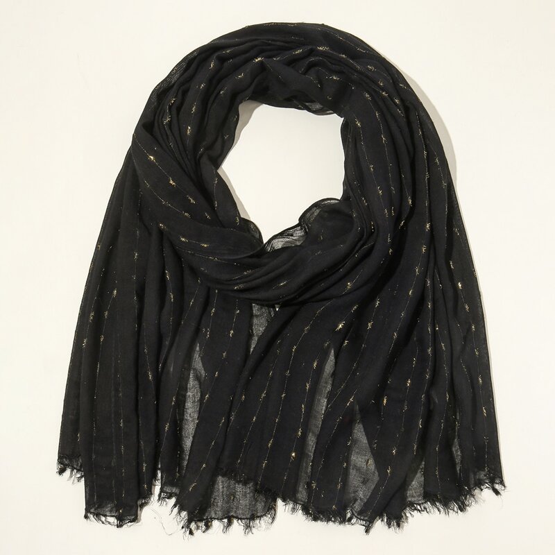 

Black Sheer Scarf