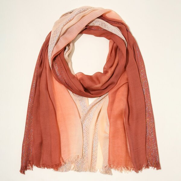 

Color Block Scarf, Multicolor