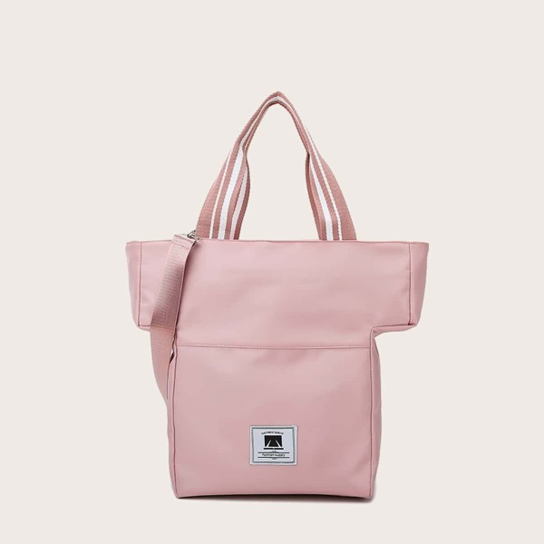 

T-shirt Design Tote Bag, Pink
