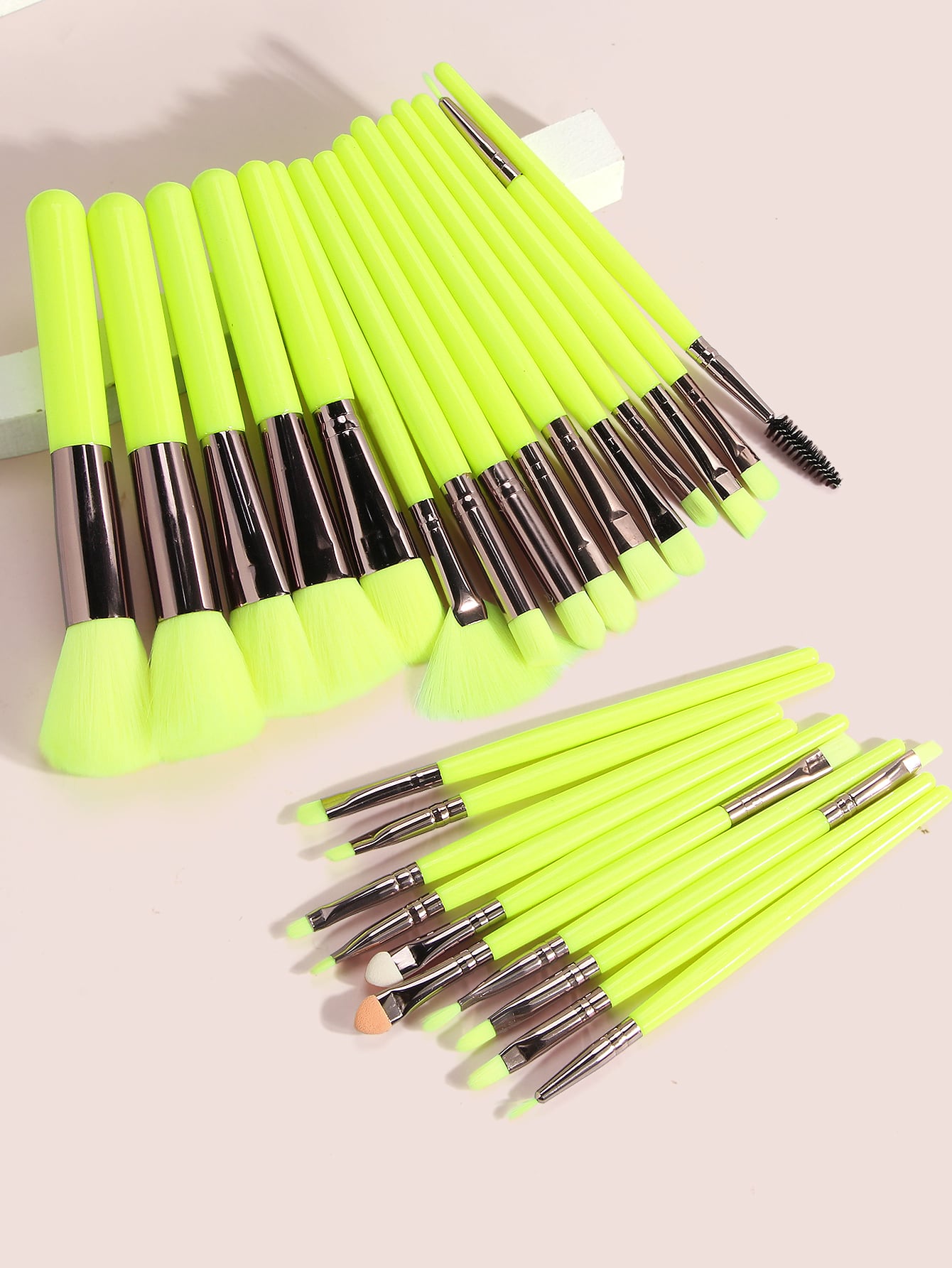 Lime Green Makeup Brushes Saubhaya Makeup