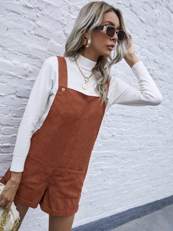 corduroy overall shorts