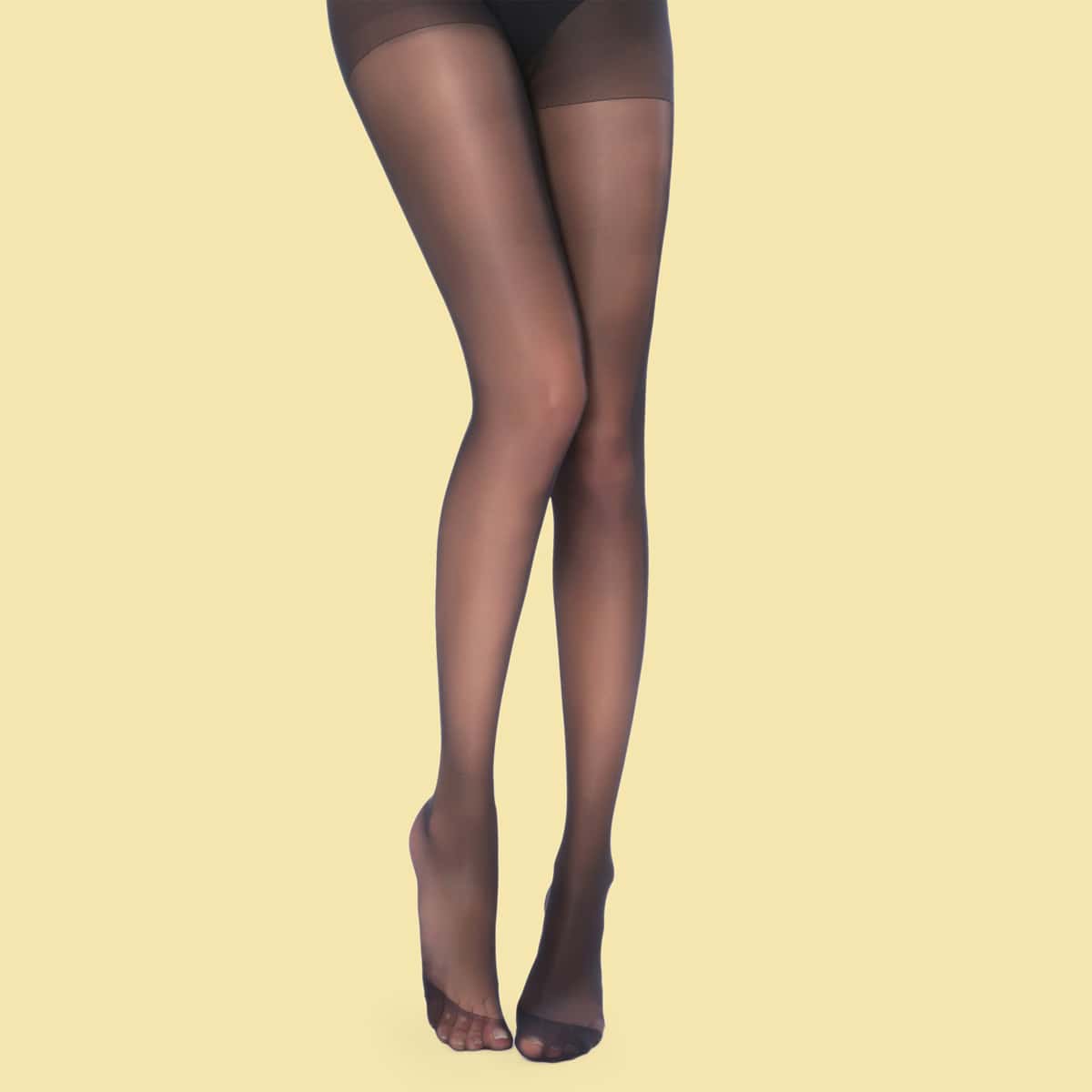 

Sheer Mesh Tights, Black