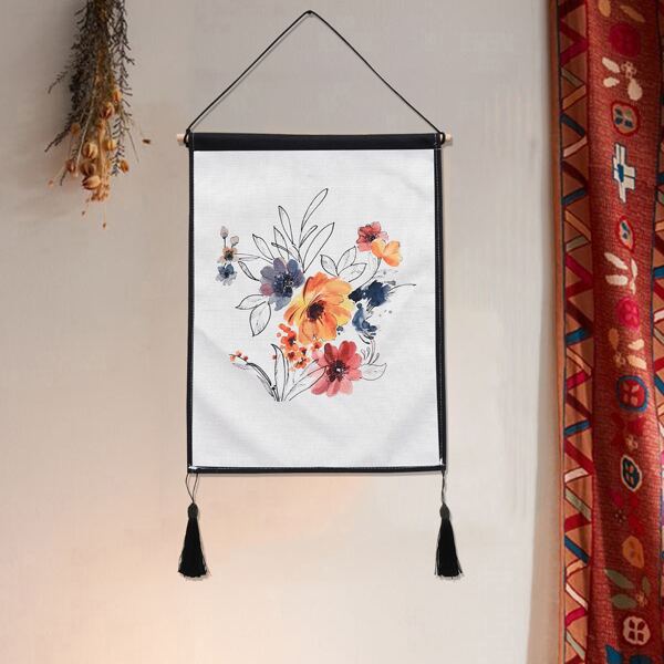 

Floral Pattern Hanging Wall Art, Multicolor