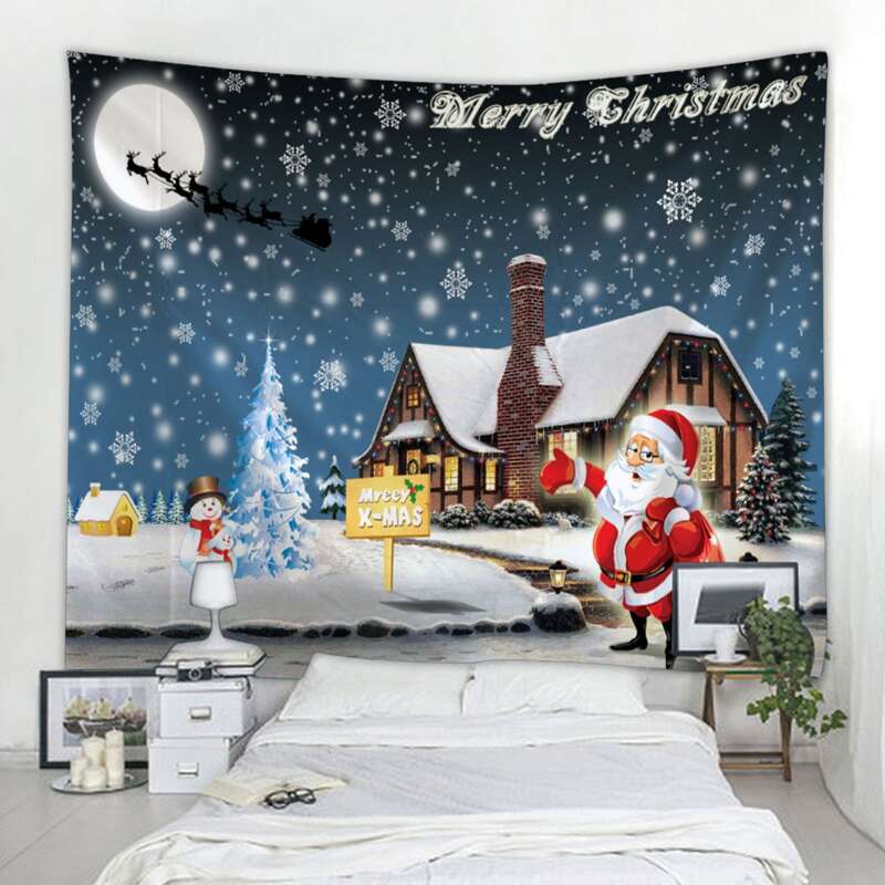 

Christmas Pattern Tapestry, Multicolor