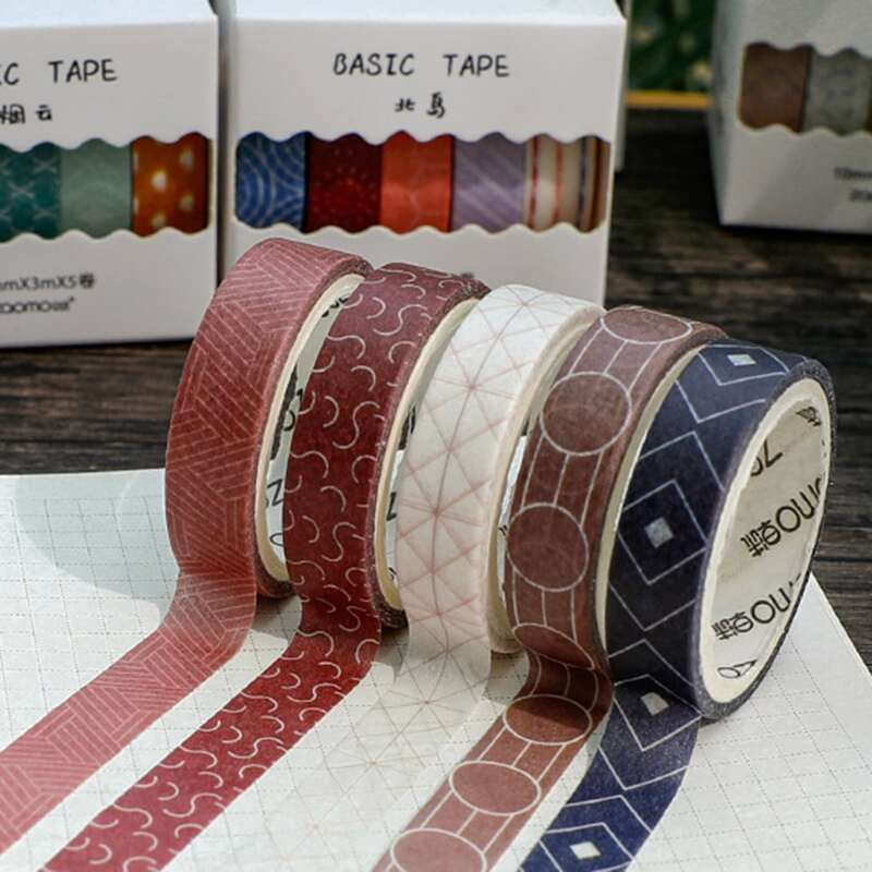 

1box Random Decorative Tape, Multicolor