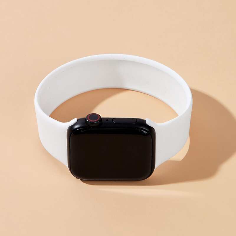 

Solid Apple Watch Band, White