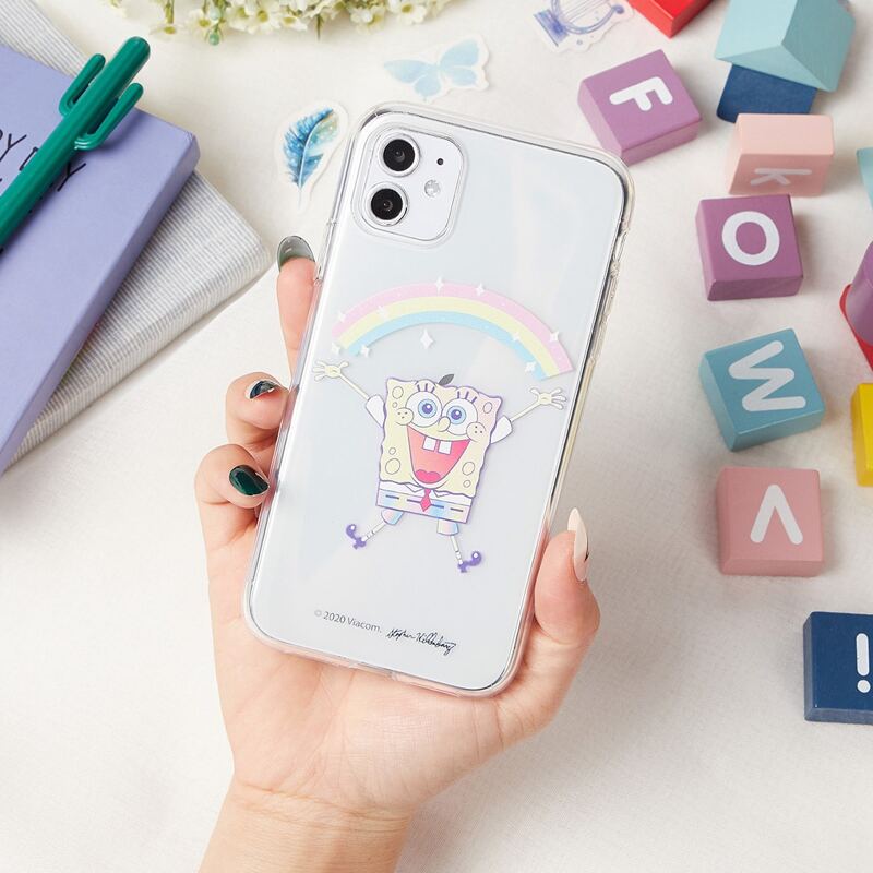 

ROMWE X SpongeBob Clear iPhone Case
