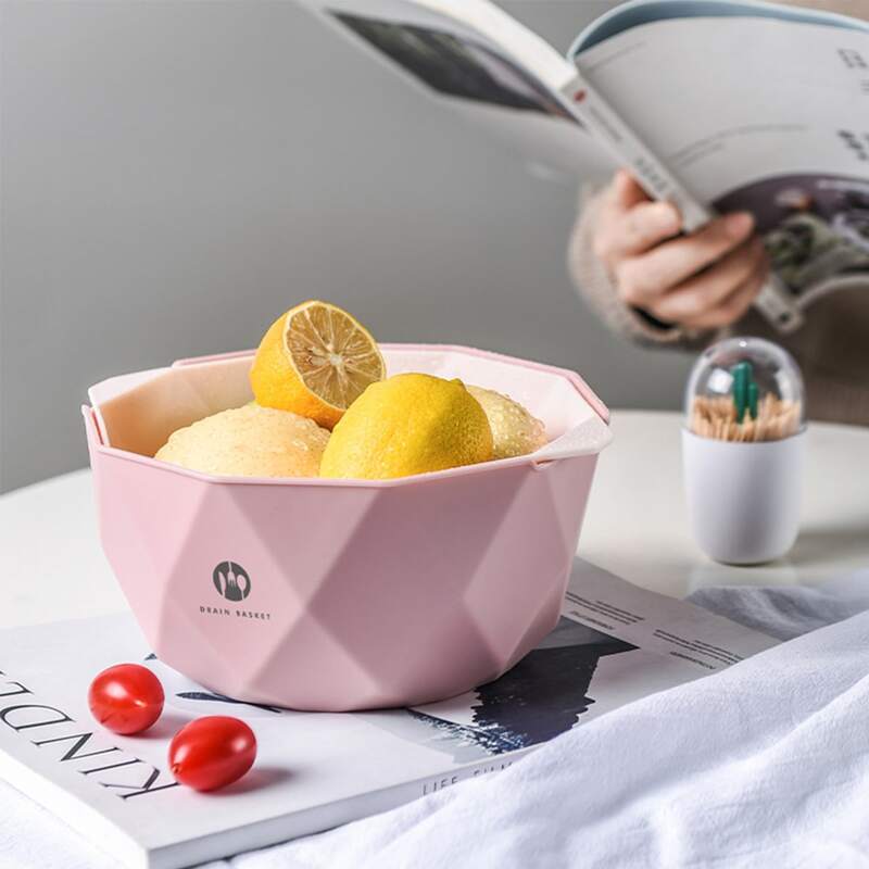 

1pc Kitchen Drain Basket, Multicolor