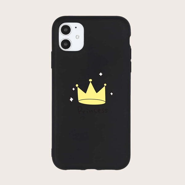 

Crown Print iPhone Case, Multicolor