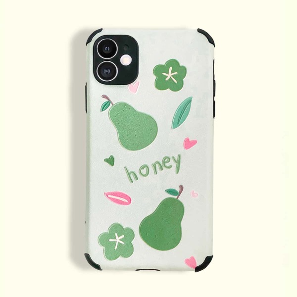 

Pear Pattern iPhone Case, Multicolor