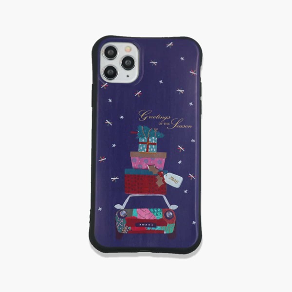 

Christmas Car Print iPhone Case, Multicolor