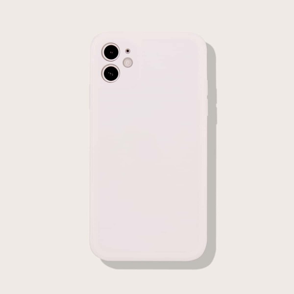 

Solid Anti-fall iPhone Case, White