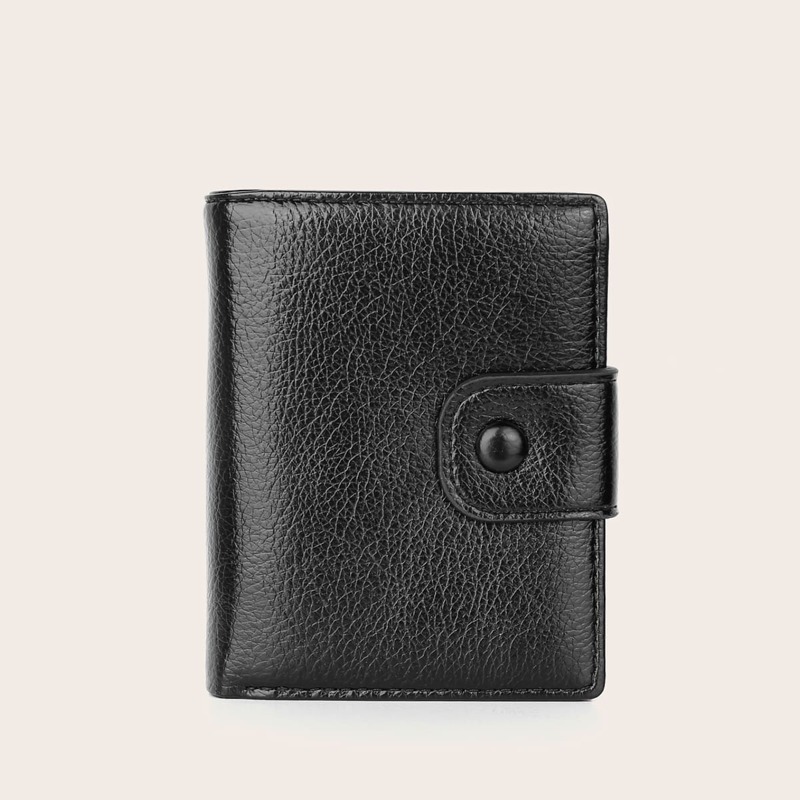 

Minimalist Flap Purse, Black