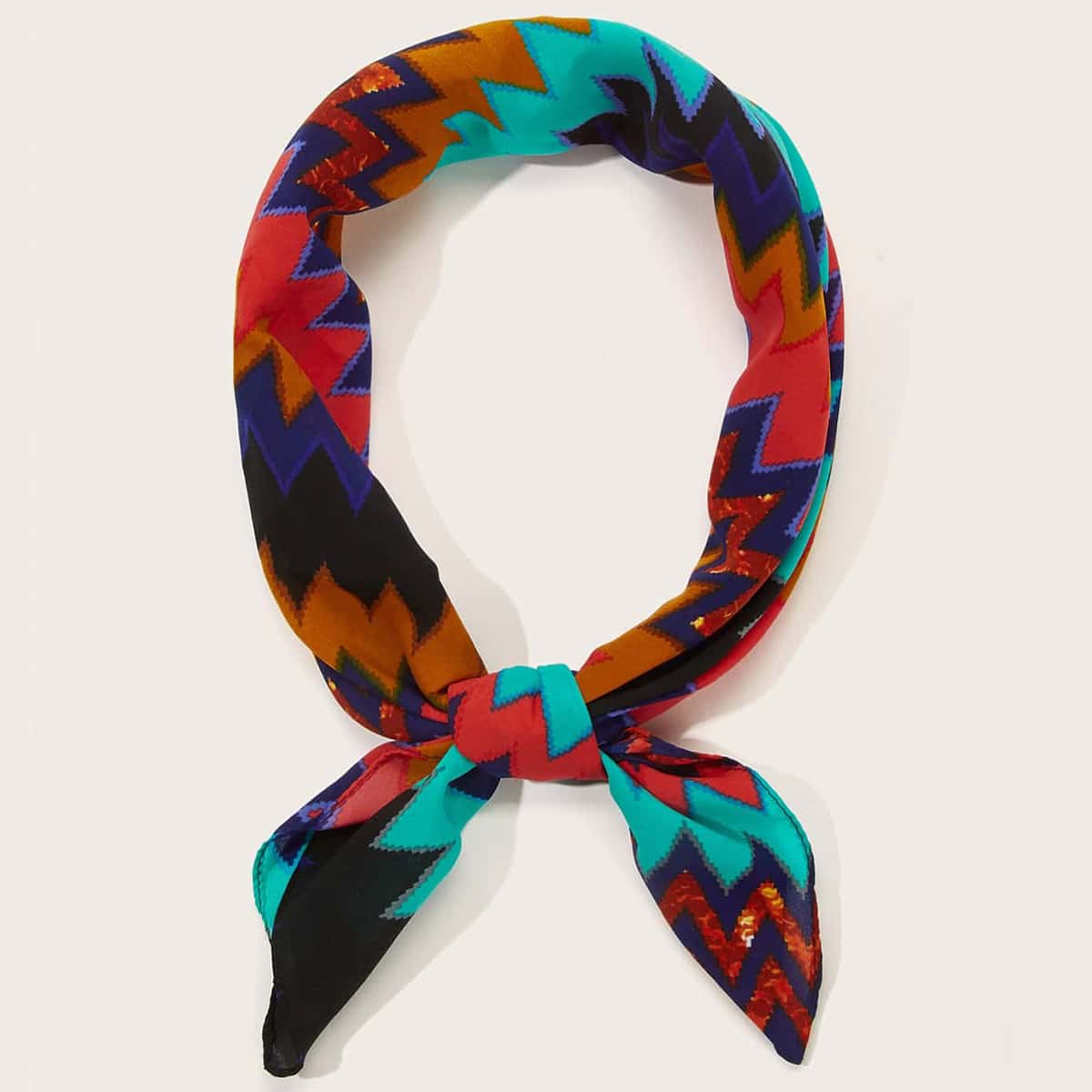 

Colorblock Geo Bandana, Multicolor