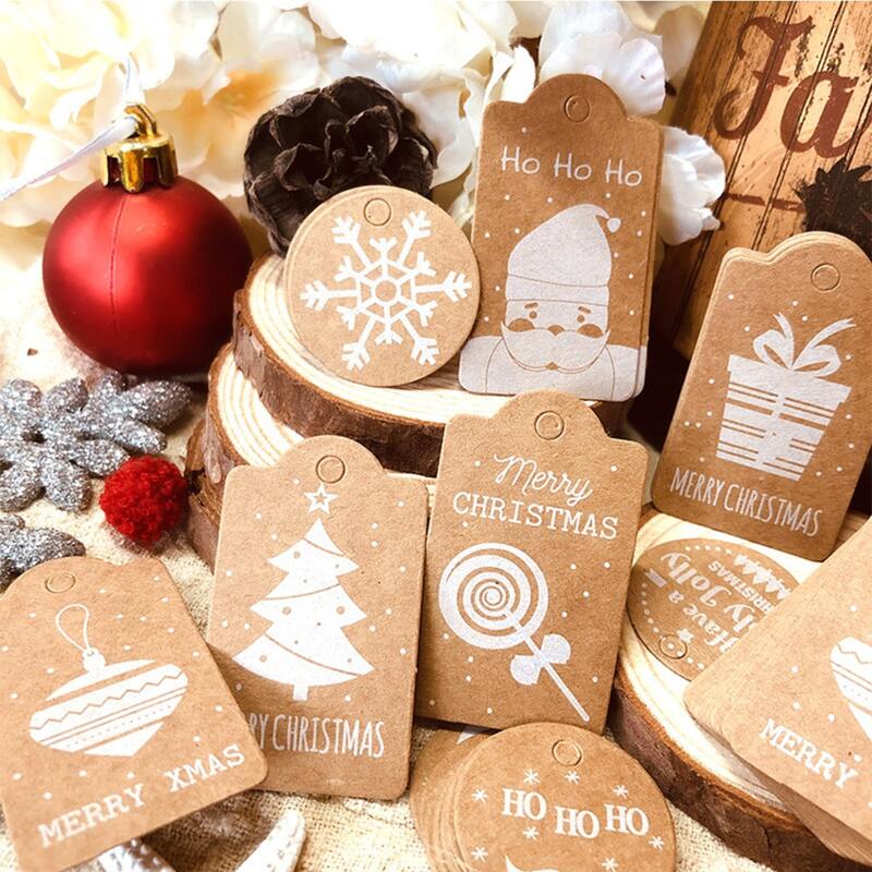 

Random 50pcs Christmas Party Card & 1pc Rope, Khaki