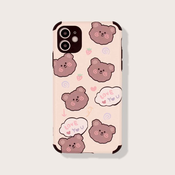 

Bear Print iPhone Case, Multicolor