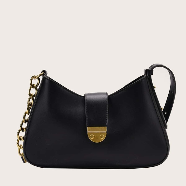 

Minimalist Baguette Bag, Black