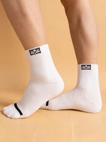 4 pares calcetines con estampado - Multicolor - Ver 3