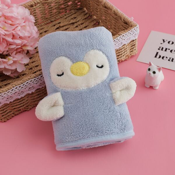

Kids Cartoon Graphic Towel, Blue