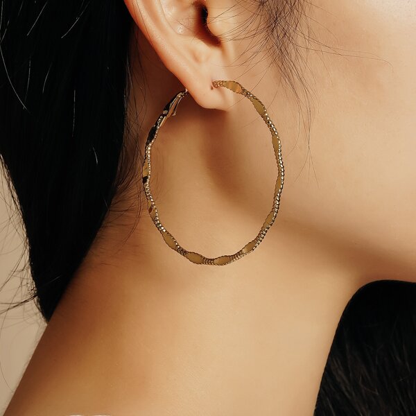 

Simple Hoop Earrings, Gold