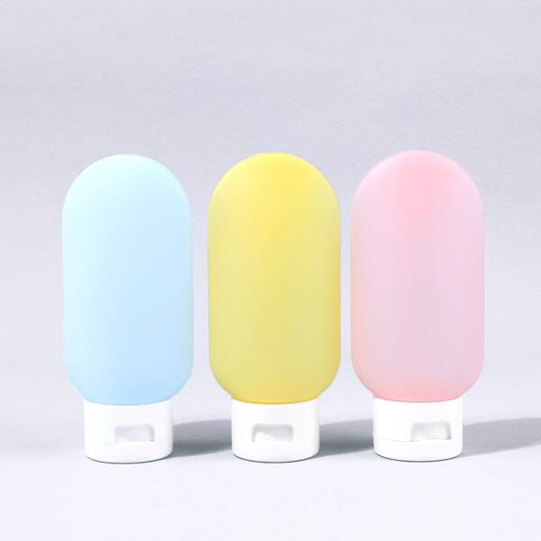 

3pcs Portable Travel Bottle Set, Multicolor