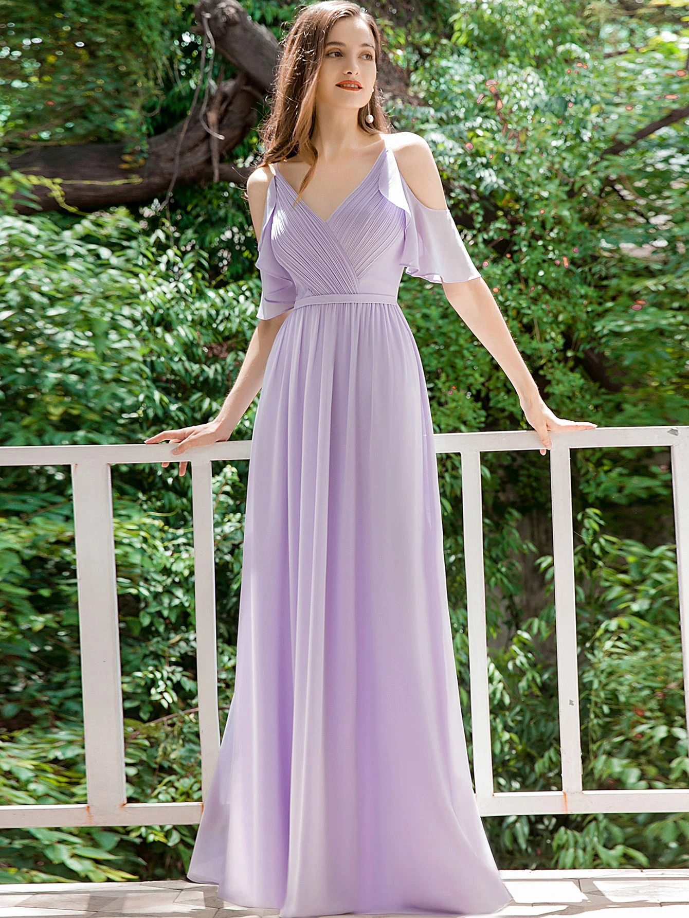 plain chiffon dresses