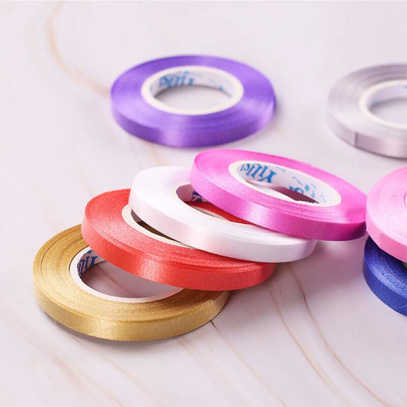 

5rolls Random Color Decorative Ribbon, Multicolor