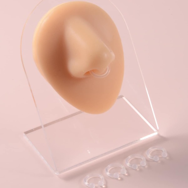 

5pcs Clear Nose Ring