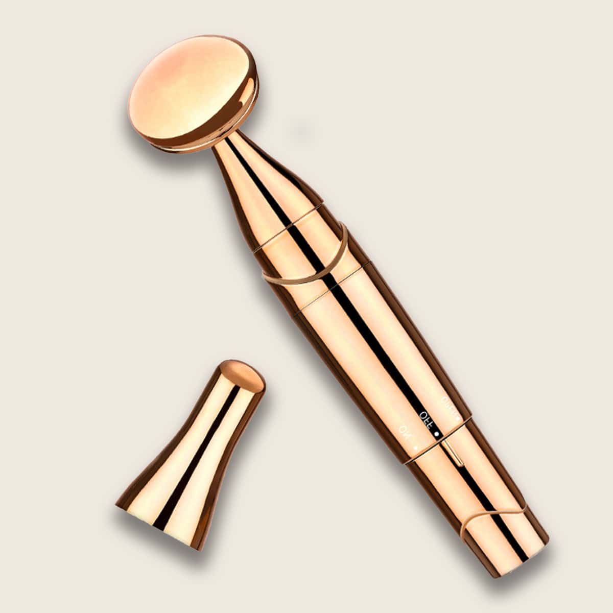 

1pc Facial Beauty Instrument Massager, Gold