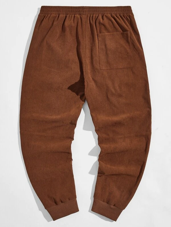 mens cord joggers