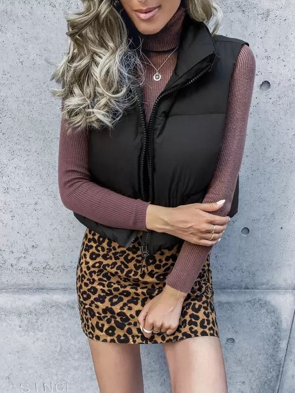 doudoune sans manche femme shein