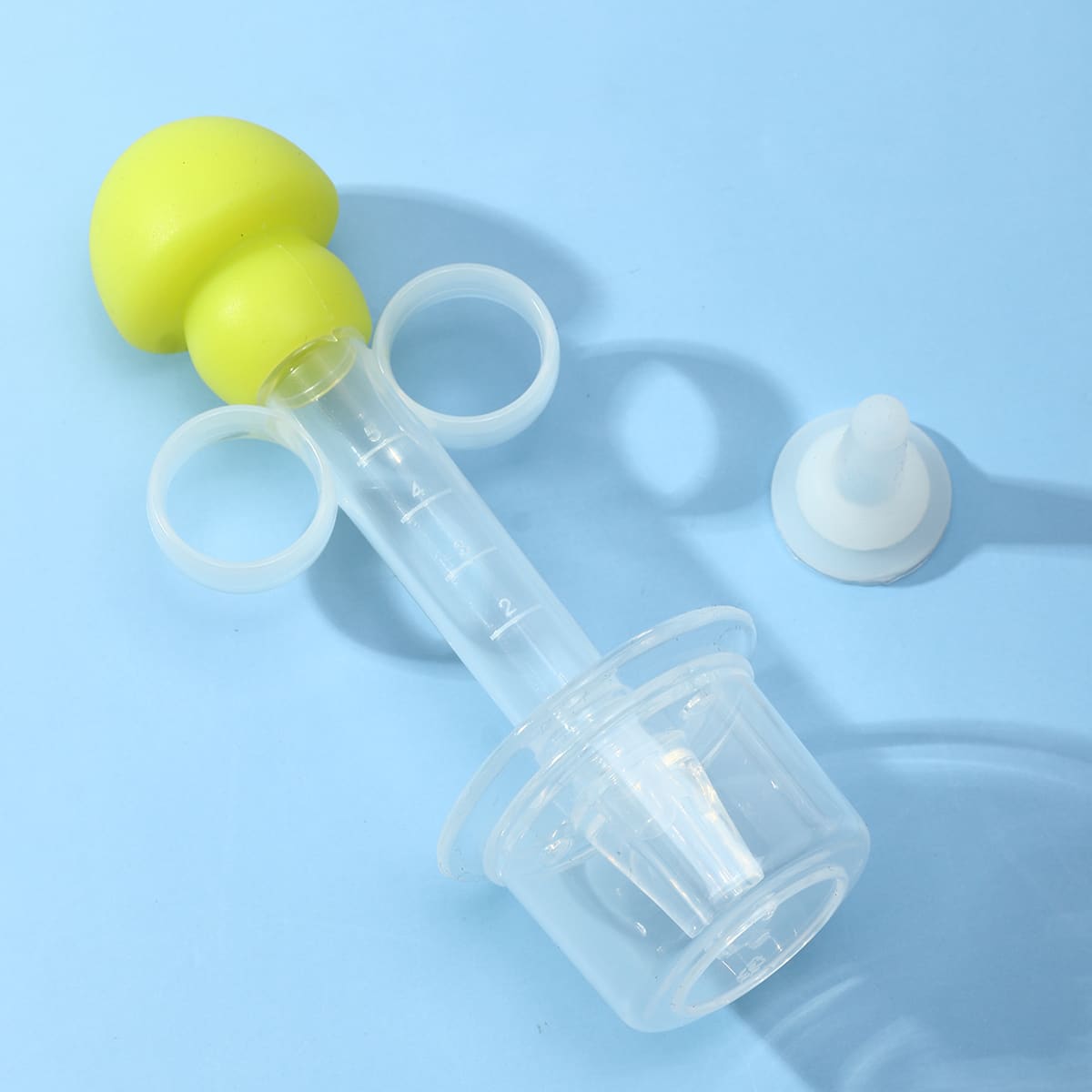 

3pcs Cat Medicine Feeder, Yellow