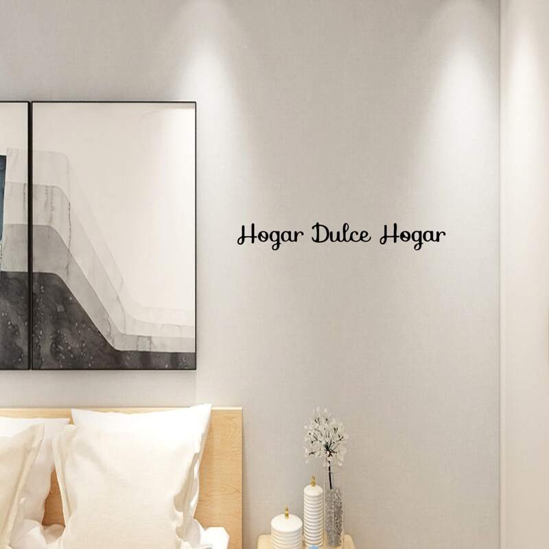 

Slogan Graphic Wall Sticker, Black