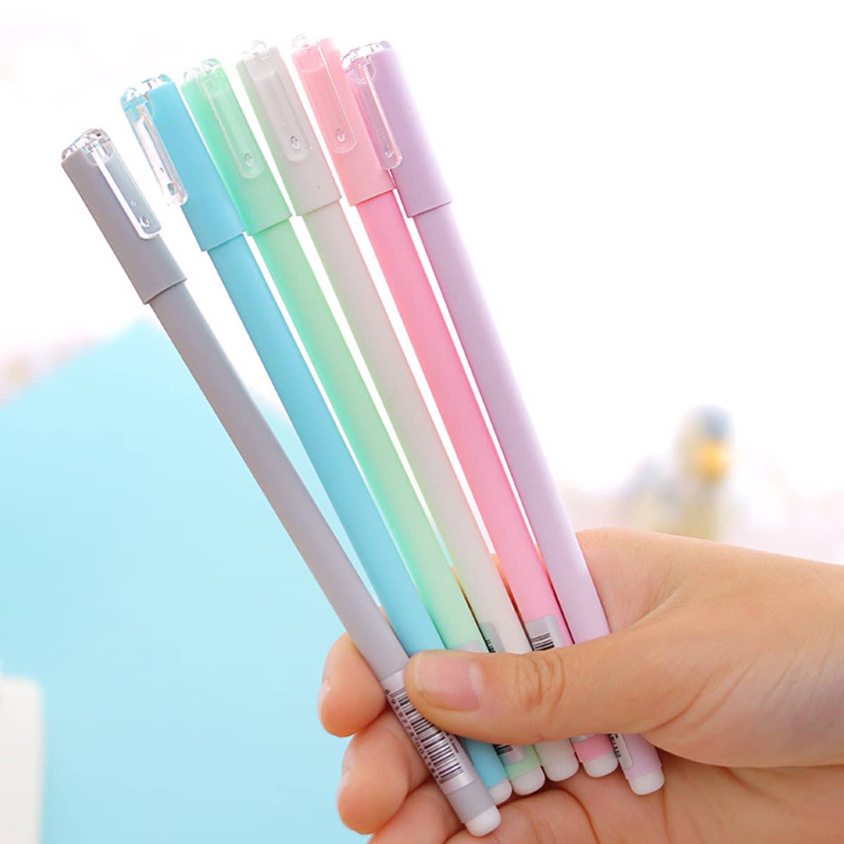 

6pack Gel Pen, Multicolor