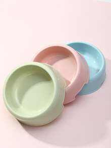 1pc Random Color Cat Bowl - Multicolor - View 4