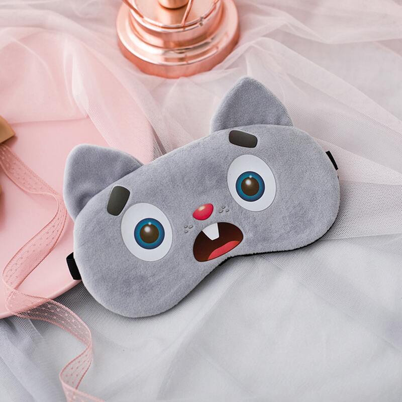 

Cartoon Cat Design Eye Cover, Grey