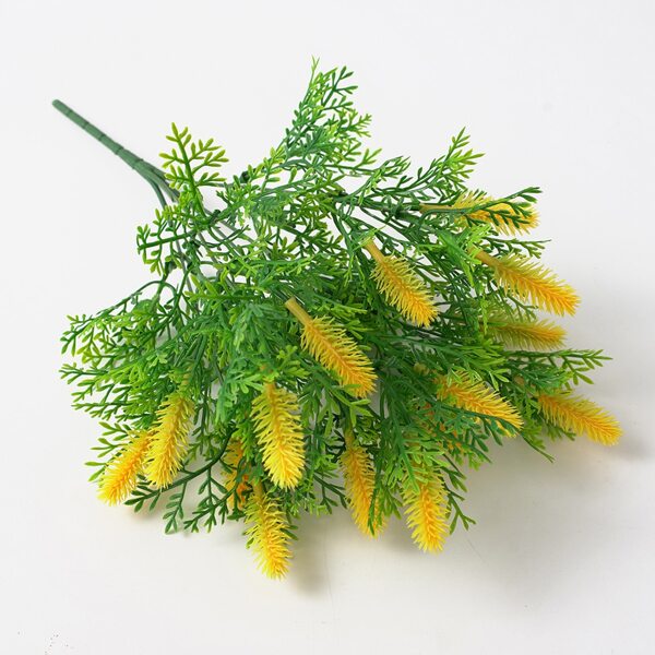 

1 Branch Artificial Plant, Yellow