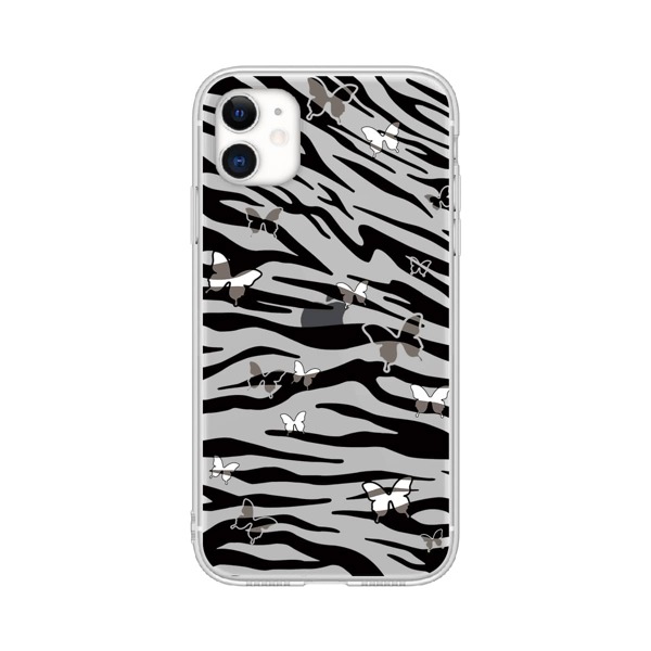 

Zebra Stripe iPhone Case, Black and white