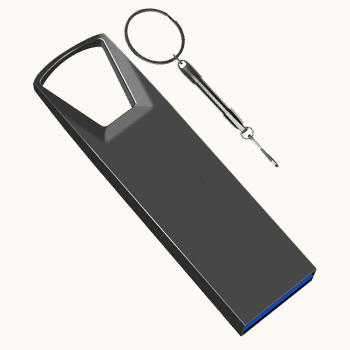 

Minimalist USB Flash Drive, Black