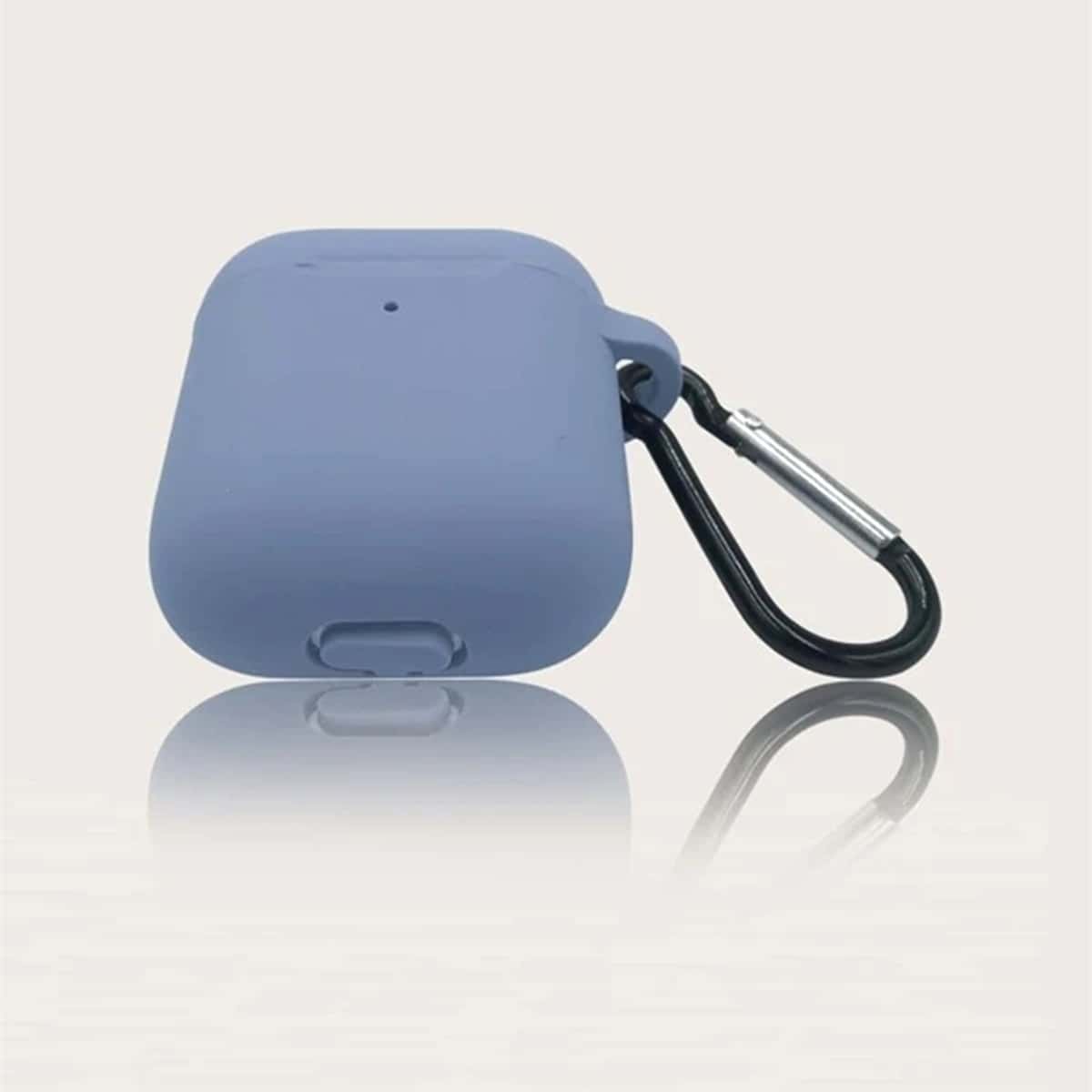 

1pc Solid AirPods Case, Blue