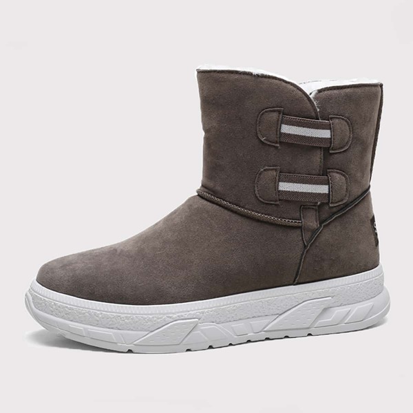 

Men Wide Fit Snow Boots, Brown