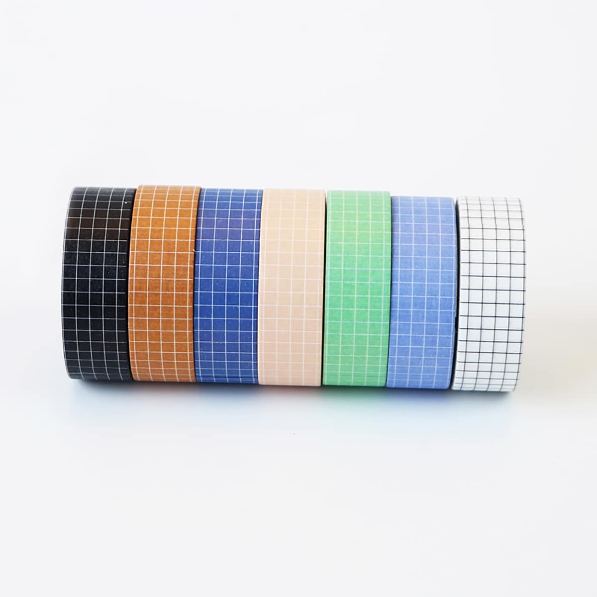 

Random 1roll Plaid Pattern Decorative Tape, Multicolor