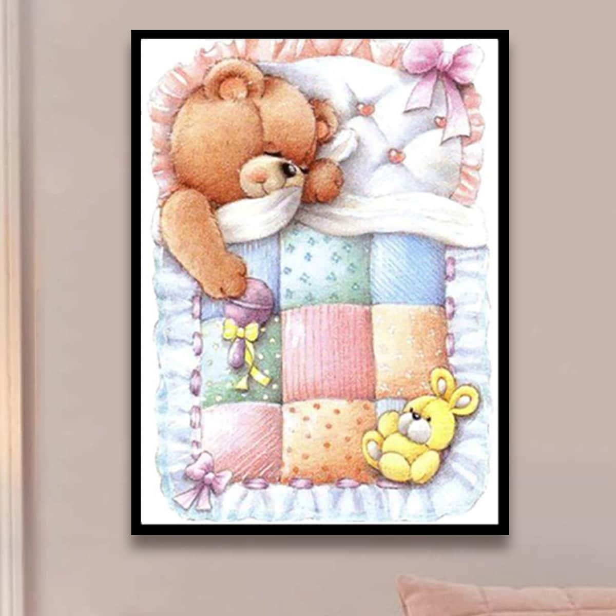 

Cartoon Graphic DIY Diamond Painting Without Frame, Multicolor
