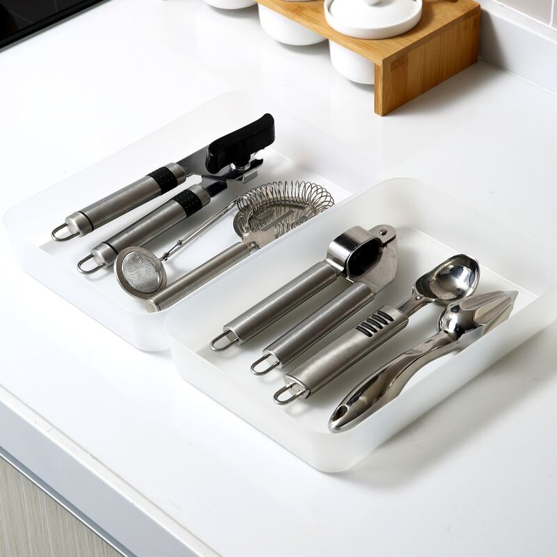 

1pc Kitchen Storage Box, White