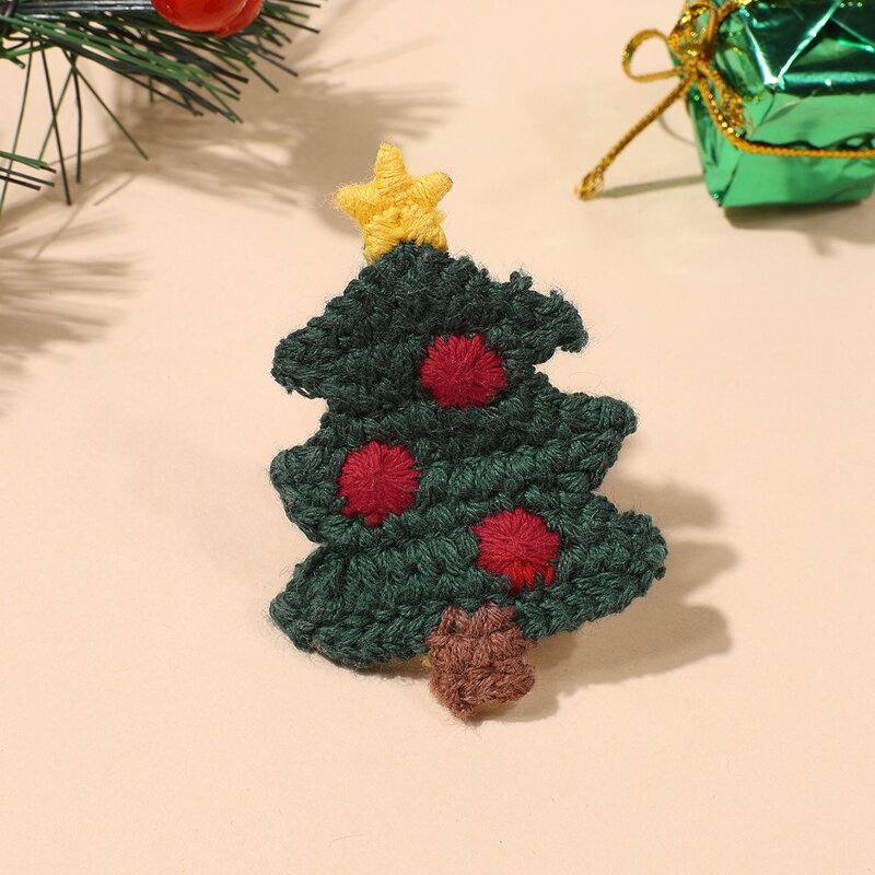 

Christmas Tree Decor Hair Clip, Multicolor