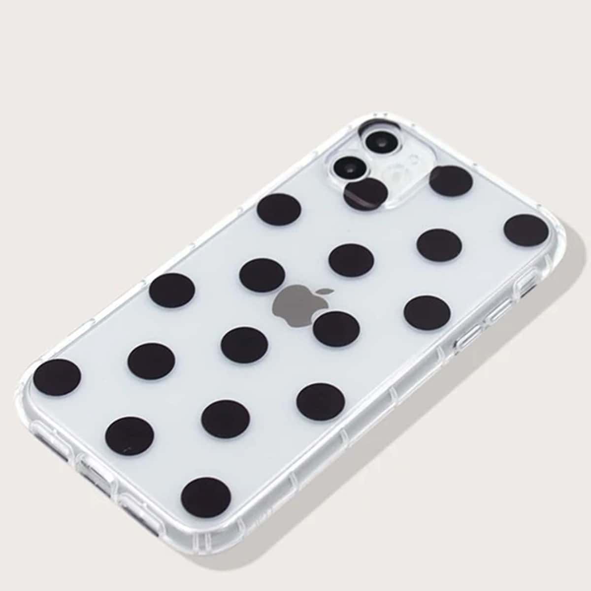 

Polka Dot Clear iPhone Case