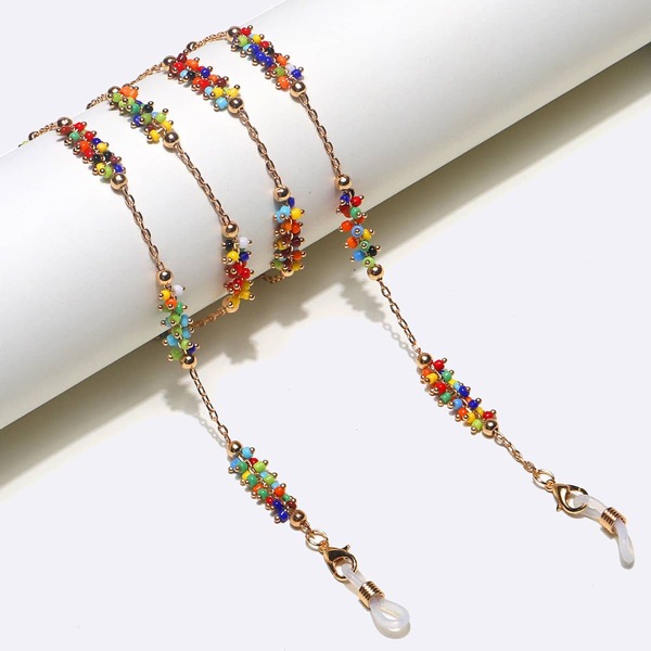

Beaded Glasses Chain, Multicolor